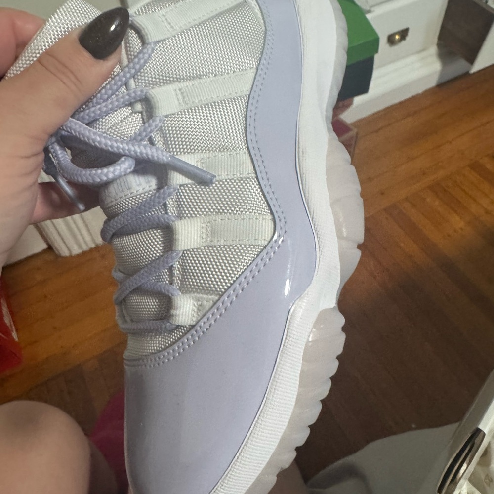 White and Gray Athletic Sneakers - Picture 6 of 11